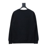  Dior monogram patch letter round neck Hoodie 2