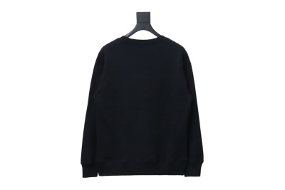 Dior monogram patch letter round neck Hoodie 2 02