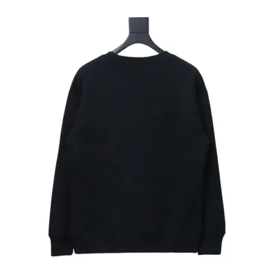 Dior monogram patch letter round neck Hoodie 2 02
