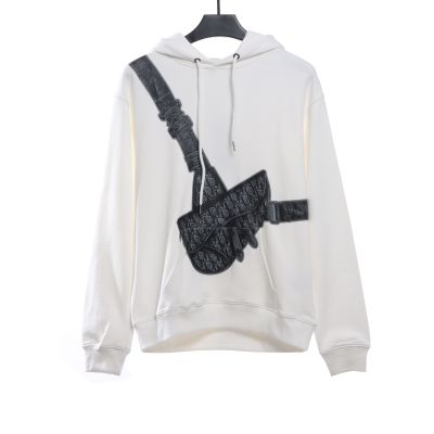  Dior saddle print Hoodie 01