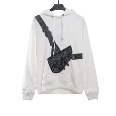  Dior saddle print Hoodie 01