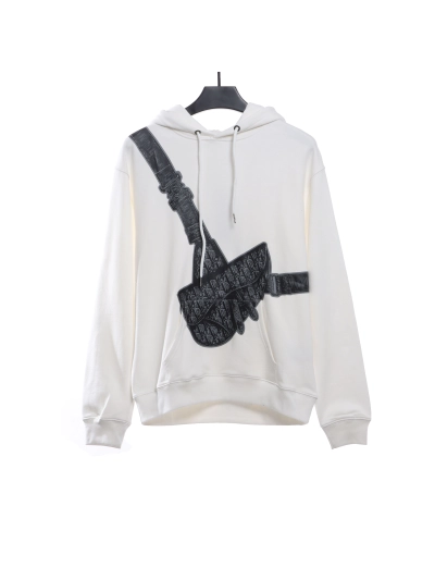 Dior saddle print Hoodie 01