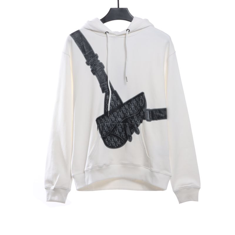  Dior saddle print Hoodie
