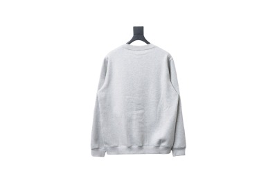 Dior silver label embroidered round neck plus velvet Hoodie 3 02