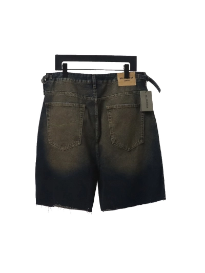 Balenciaga loose denim shorts Jeans 02