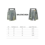 Balenciagass24 heavy wear Short Pants