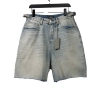 Balenciaga distressed art denim shorts Jeans