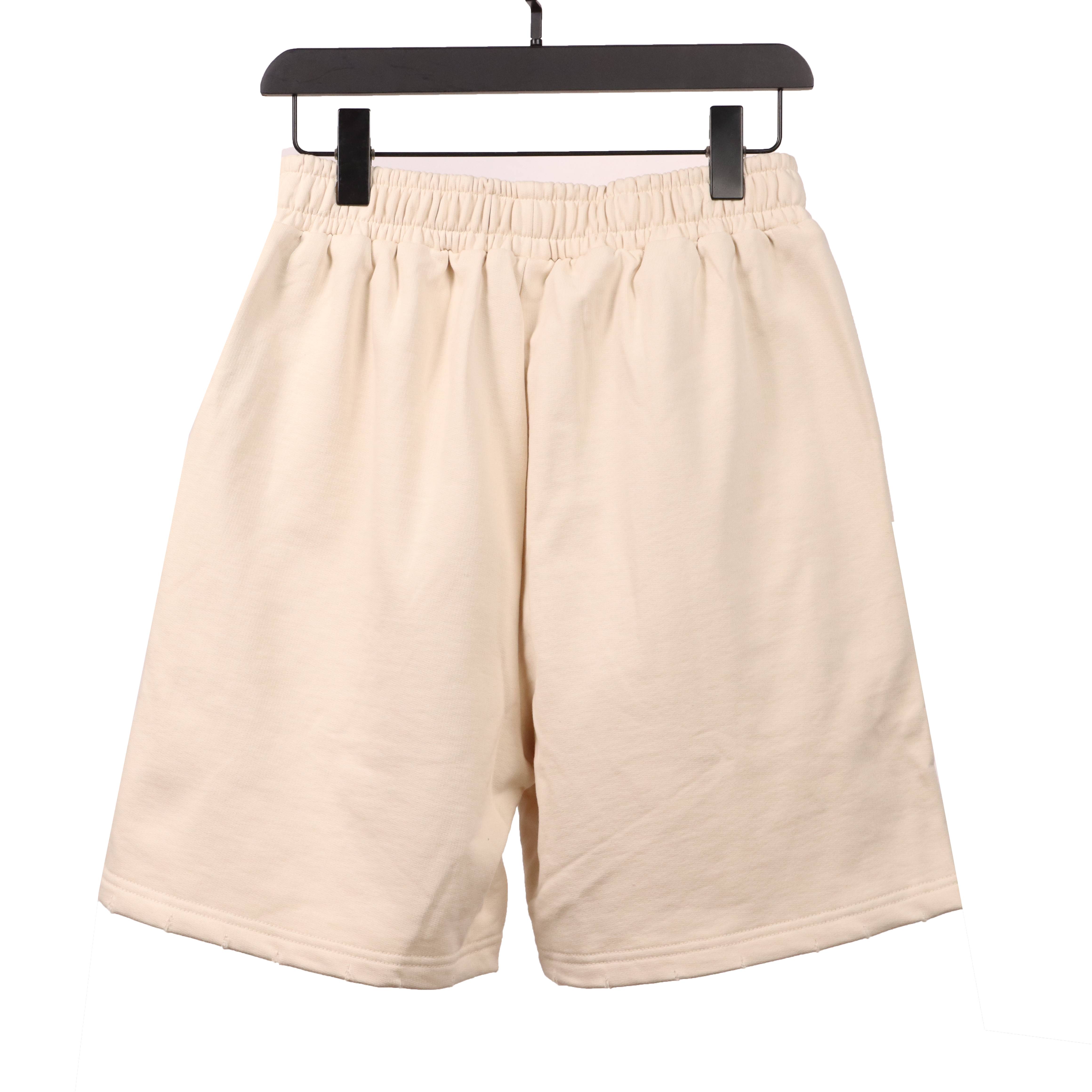 Balenciaga distressed logo Short Pants