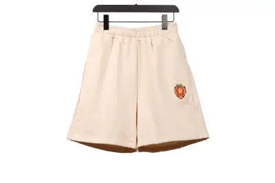 Balenciaga distressed logo Short Pants 01