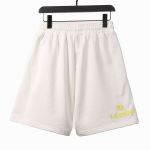  Balenciage distressed tape Short Pants white