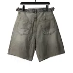 Balenciaga distressed vintage washed denim shorts Jeans