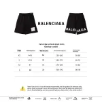 Balenciaga hemmed signature Short Pants