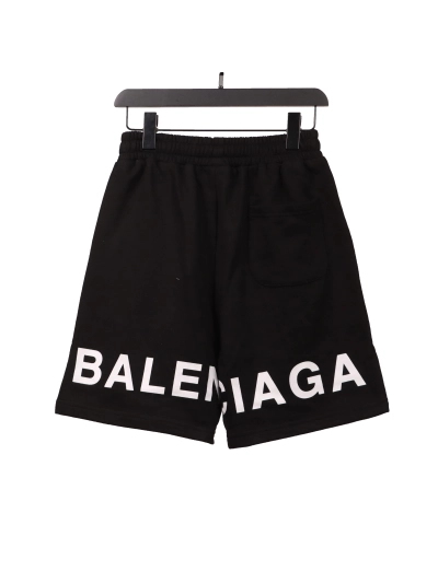 Balenciaga hemmed signature Short Pants 02