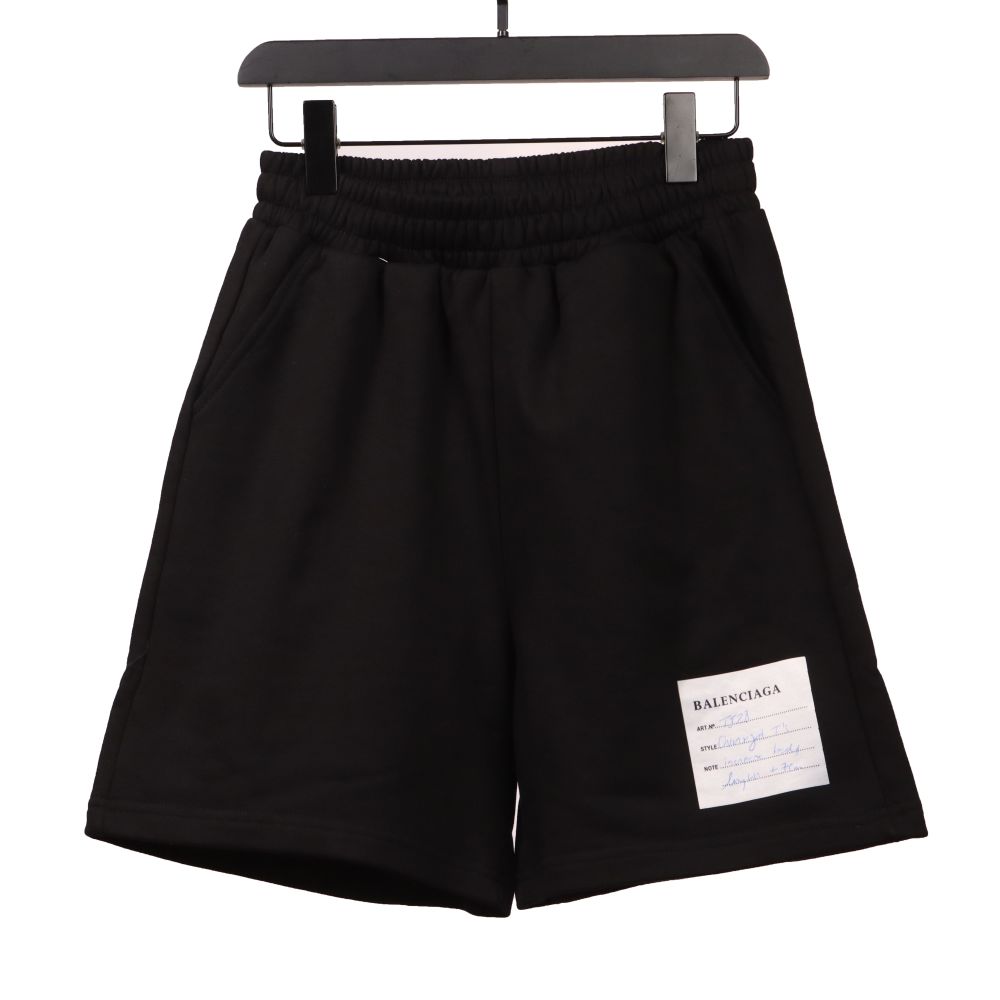  Balenciage hemmed signature Short Pants