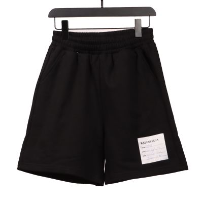 Balenciage hemmed signature Short Pants 01