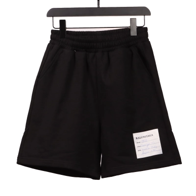 Balenciaga hemmed signature Short Pants 01