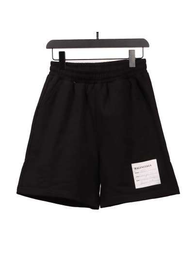 Balenciaga hemmed signature Short Pants 01