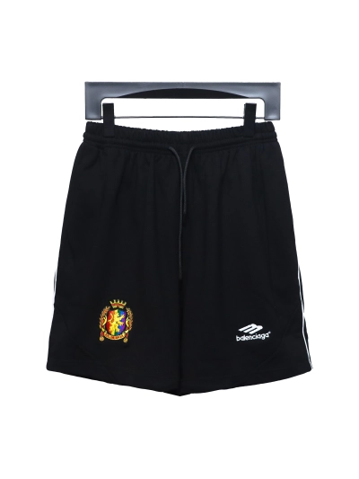 Balenciaga joint Manchester United embroidered football Short Pants 01