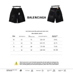 Balenciaga reverse pocket denim shorts Jeans