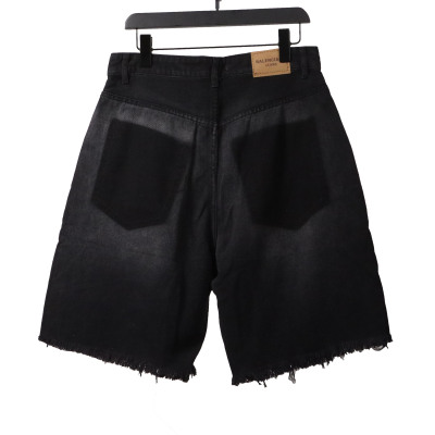  Balenciage reverse pocket denim shorts Jeans 02