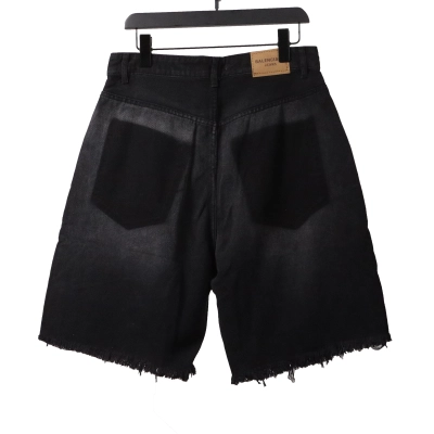 Balenciaga reverse pocket denim shorts Jeans 02