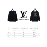  Louis Vuitton 24Fw embroidered LOGO round neck Hoodie 2