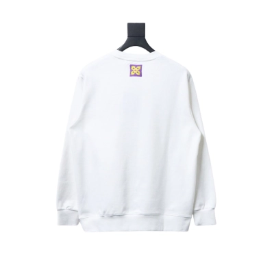 Louis Vuitton 24Fw four-leaf clover embroidery round neck Hoodie 02