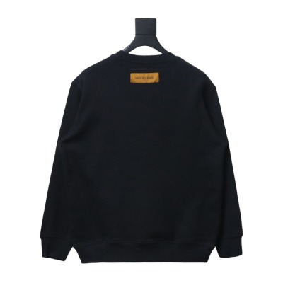  Louis Vuitton 24SS colorful letter print round neck Hoodie 2 02