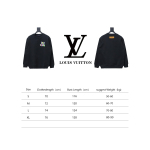  Louis Vuitton 24SS colorful letter print round neck Hoodie 2
