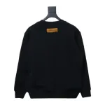 Louis Vuitton 24SS reverse logo print round neck Hoodie 1
