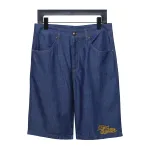 Louis Vuitton 24ss rope embroidery denim shorts Jeans
