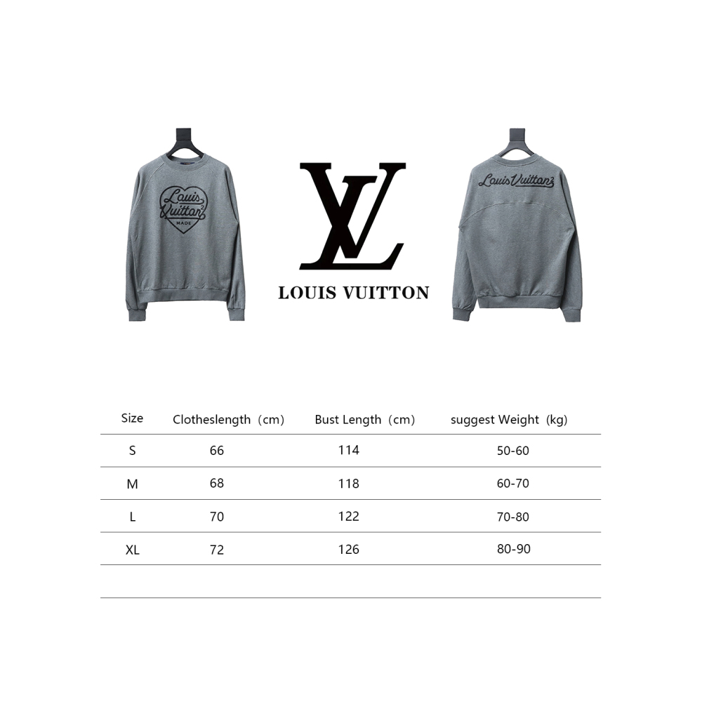  Louis Vuitton × Nigo 2022ss joint 2.0 version of the heart foam print round neck Hoodie