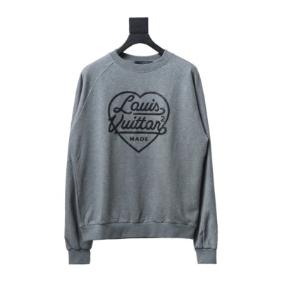  Louis Vuitton × Nigo 2022ss joint 2.0 version of the heart foam print round neck Hoodie 01