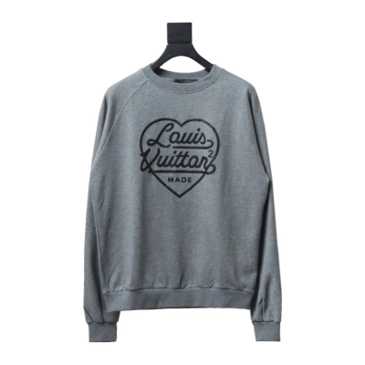 Louis Vuitton × Nigo 2022ss joint 2.0 version of the heart foam print round neck Hoodie 01