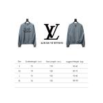  Louis Vuitton× Nigo joint gray raglan sleeve round neck Hoodie