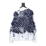  Louis Vuitton cashew flower tie-dye round neck Hoodie