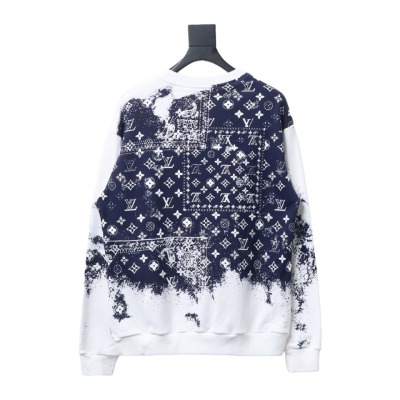  Louis Vuitton cashew flower tie-dye round neck Hoodie 02