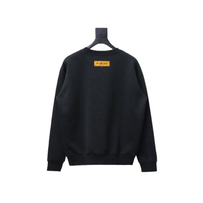  Louis Vuitton checkerboard round neck Hoodie 1 02
