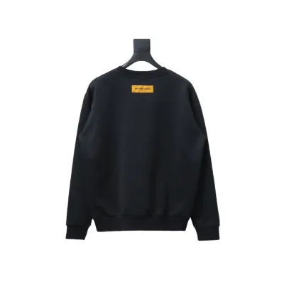 Louis Vuitton checkerboard round neck Hoodie 1 02