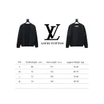  Louis Vuitton checkerboard round neck Hoodie 1