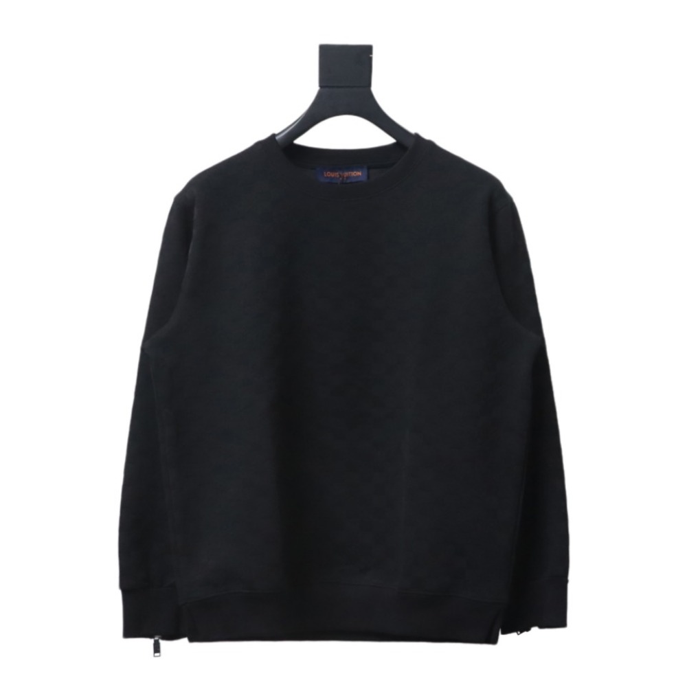  Louis Vuitton checkerboard round neck Hoodie 3