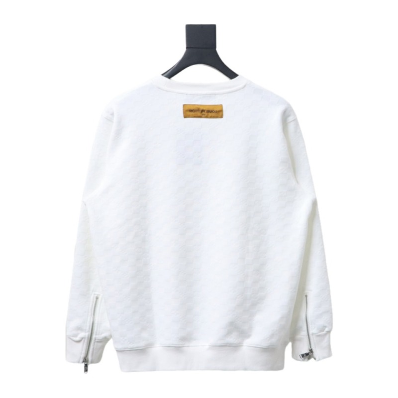 Louis Vuitton checkerboard round neck Hoodie 4