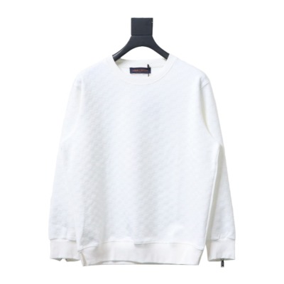  Louis Vuitton checkerboard round neck Hoodie 4 01