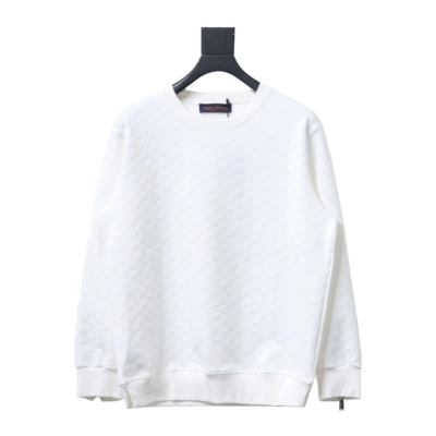 Louis Vuitton checkerboard round neck Hoodie 4 01