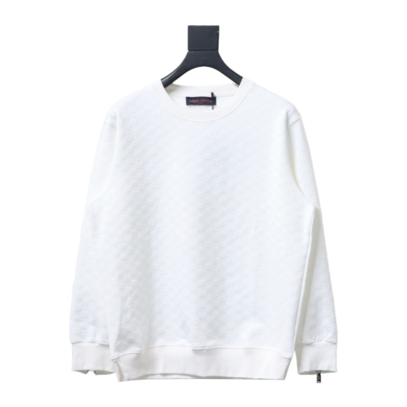  Louis Vuitton checkerboard round neck Hoodie 4