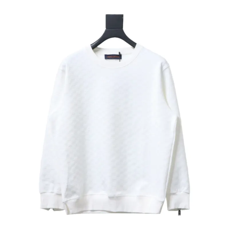  Louis Vuitton checkerboard round neck Hoodie 4