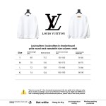  Louis Vuitton checkerboard round neck Hoodie 4