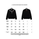  Louis Vuitton colorful print beaded chain Hoodie 1