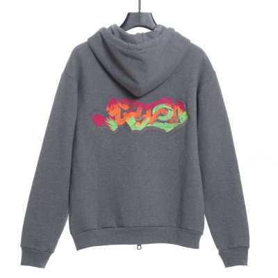  Louis Vuitton fantasy color embroidery Hoodie 02