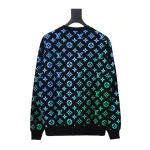  Louis Vuitton full print gradient round neck Hoodie